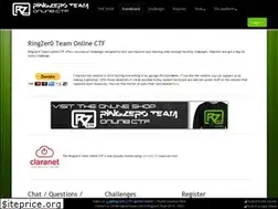 Sites similar to ringzer0team.com