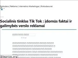 Sites similar to rinkodara.net