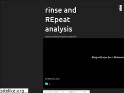 Sites similar to rinseandrepeatanalysis.blogspot.com