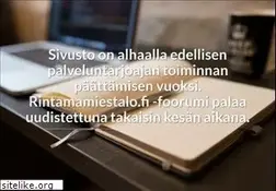 Sites similar to rintamamiestalo.fi