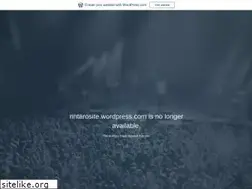 Sites similar to rintarosite.wordpress.com