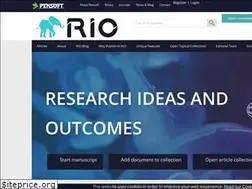 Sites similar to rio.pensoft.net