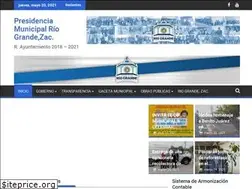 Sites similar to riograndezac.gob.mx