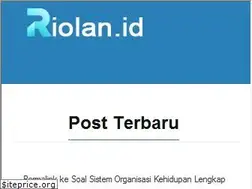 Sites similar to riolan.id
