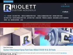 Sites similar to riolettcustomaerosols.co.uk