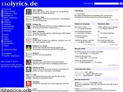 Sites similar to riolyrics.de