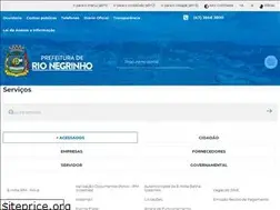 Sites similar to rionegrinho.sc.gov.br