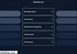 Sites similar to rionews.ws