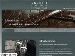 Sites similar to rios1931.de
