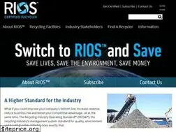 Sites similar to rioscertification.org