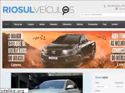 Sites similar to riosulveiculos.com.br