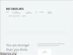 Sites similar to riotcircusarts.com