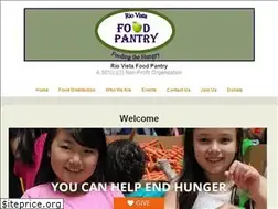 Sites similar to riovistafoodpantry.org