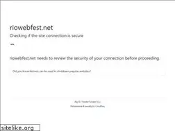 Sites similar to riowebfest.net