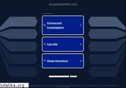 Sites similar to rip-paranormal.com