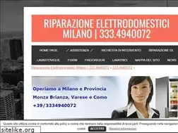 Sites similar to riparazionielettrodomesticimilano.eu