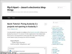 Sites similar to ripitapart.com