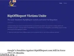 Sites similar to ripoffreport-victims-unite.org