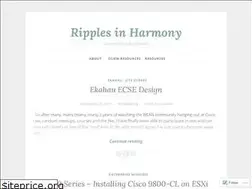 Sites similar to ripplesinharmony.wordpress.com
