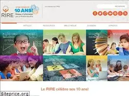 Sites similar to rire.ctreq.qc.ca