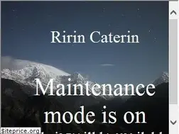 Sites similar to ririncaterin.com