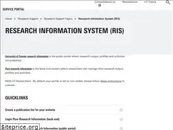 Sites similar to ris.utwente.nl