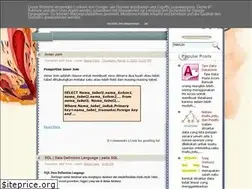 Sites similar to risasisteminformasi.blogspot.com