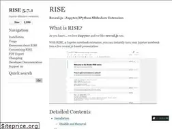 Sites similar to rise.readthedocs.io