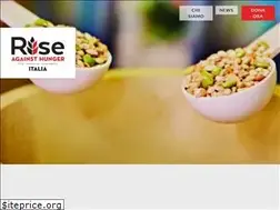 Sites similar to riseagainsthunger.it