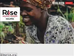 Sites similar to riseagainsthungermalaysia.org