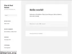 Sites similar to riseandrealestate.com