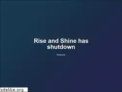 Sites similar to riseandshine.com.au