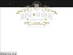 Sites similar to riseandshinerg.com