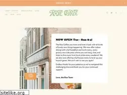 Sites similar to risecoffeestl.com