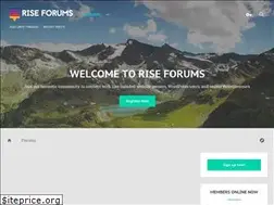 Sites similar to riseforums.com