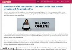 Sites similar to riseindiaonline.in