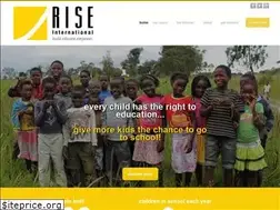 Sites similar to riseinternational.org