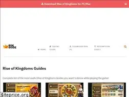 Sites similar to riseofkingdoms.guide