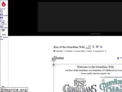 Sites similar to riseoftheguardians.wikia.com