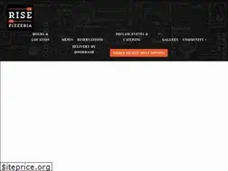 Sites similar to risepizzeria.com