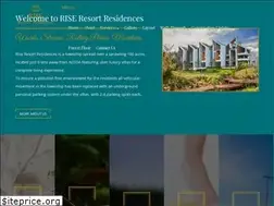 Sites similar to riseresortresidences.com