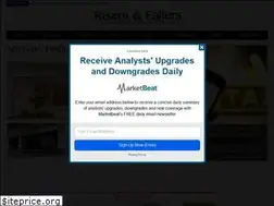 Sites similar to risersandfallers.com