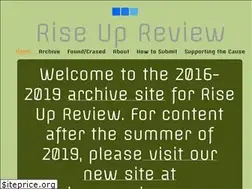 Sites similar to riseupreview.com