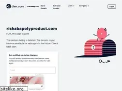 Sites similar to rishabapolyproduct.com