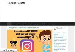 Sites similar to rishabhhelpme.com