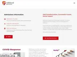 Sites similar to rishihood.edu.in
