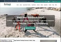 Sites similar to rishikeshschoolofyoga.org