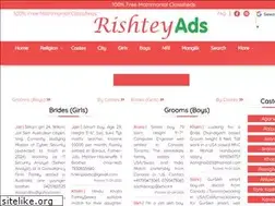 Sites similar to rishteyads.com