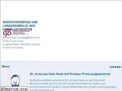 Sites similar to risiko-thrombose.de