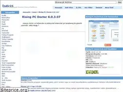 Sites similar to rising-pc-doctor-6-0-3-07-indir.indir21.com